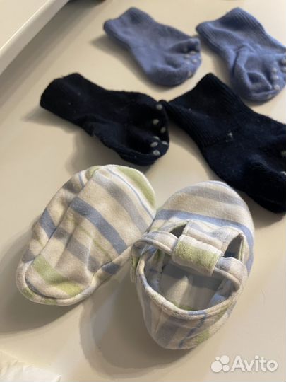 Носки для новорожденных 0-6 мес