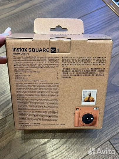 Фотоаппарат fujifilm instax square sq1 polaroid