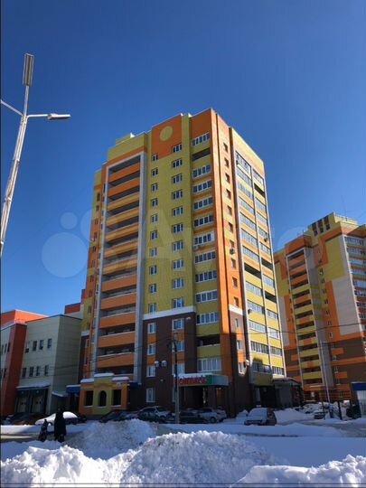 2-к. квартира, 65 м², 13/14 эт.