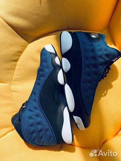 Nike air jordan 13 retro navy синие