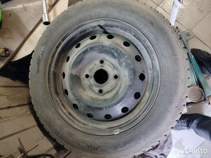 Колёса в сборе r15 зима