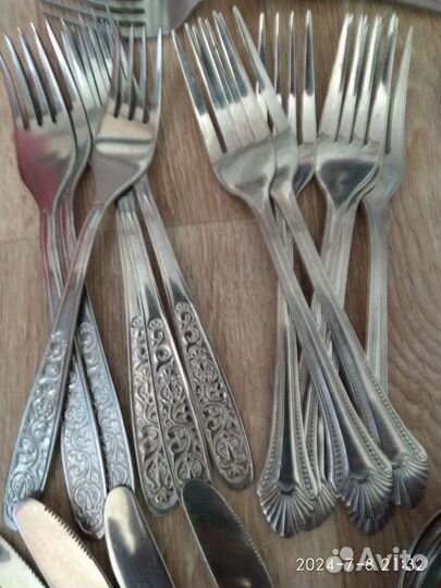 Набор столовых приборов СССР нержавейка