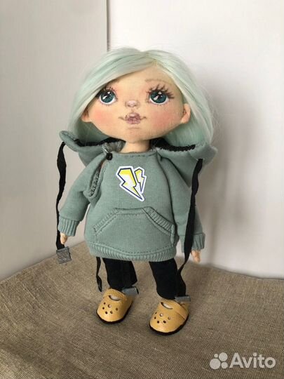 Текстильная интерьерная кукла