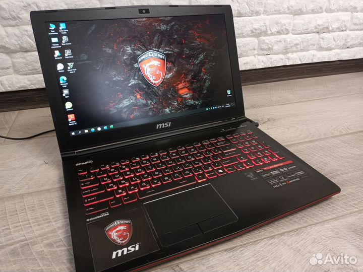 Ноутбук MSI /i5/8Gb/2Gb/SSD+HDD