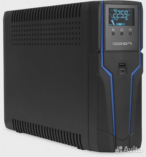 Ippon Game Power Pro 1500 900Вт 1500ва черный