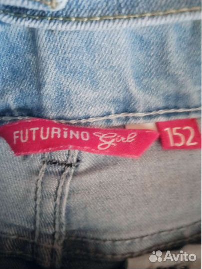 Джинсы,Жилет,Платье на рост 152 см для девочки
