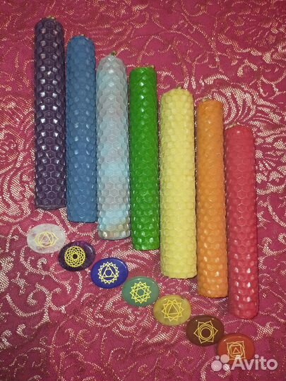 Набор свечей из вощины