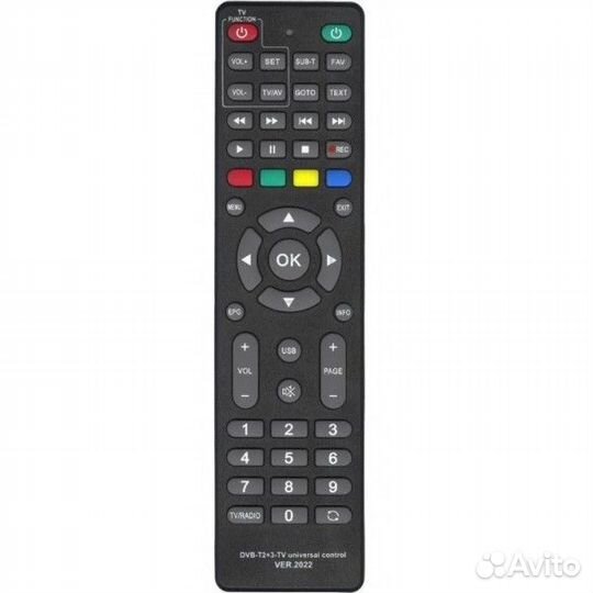 Пульт универсал для T2 тюнеров DVB-T2+3+TV ver.202