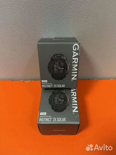 Смарт часы garmin instinct 2x solar tactical новые