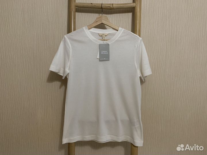 Футболка шелк H&M Premium новая