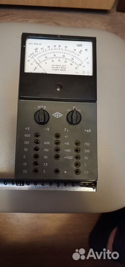 Тестер мультиметр СССР прибор электричество