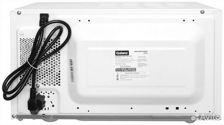 Микроволновая печь Galanz MOS-2001MW белый