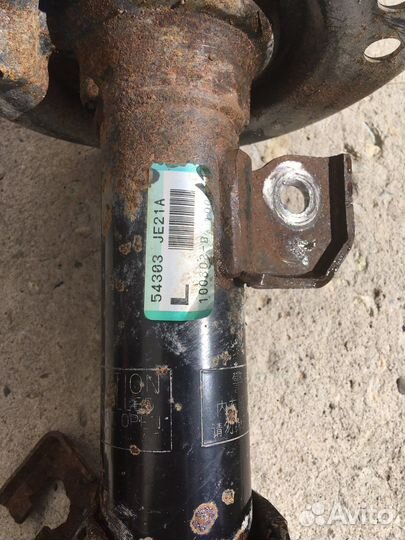 Амортизаторы nissan qashqai j10