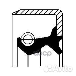 Сальник дифференциала 19033803B Corteco