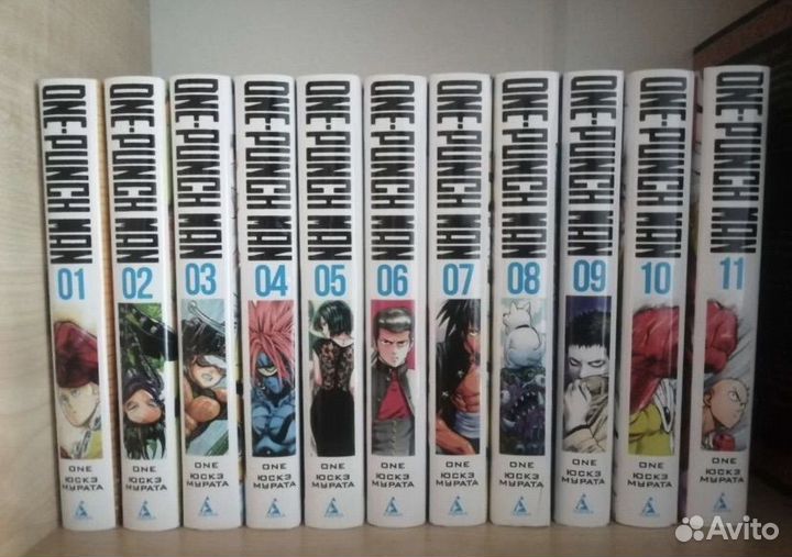 One Punch man манга (1-11 том)