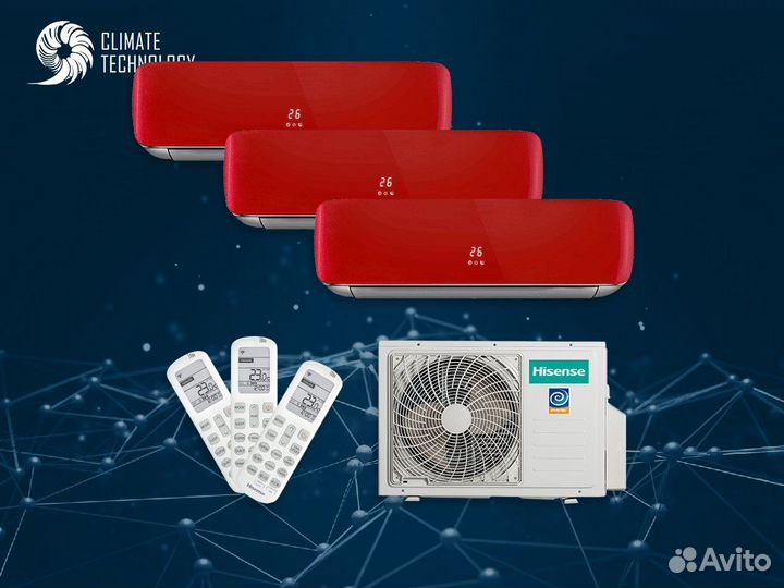 Мультисплит hisense с доставкой и установкой