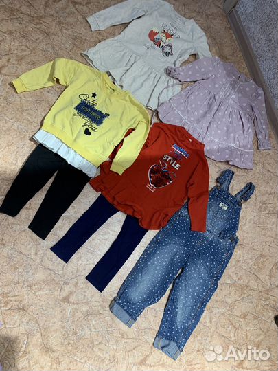 Детские вещи на девочку 116 122