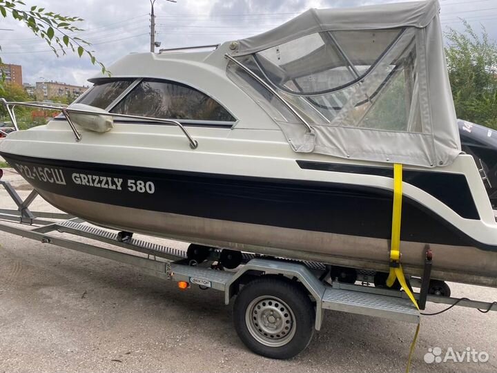 Grizzly hard top +suzuki 140 + трейлер лав 7801