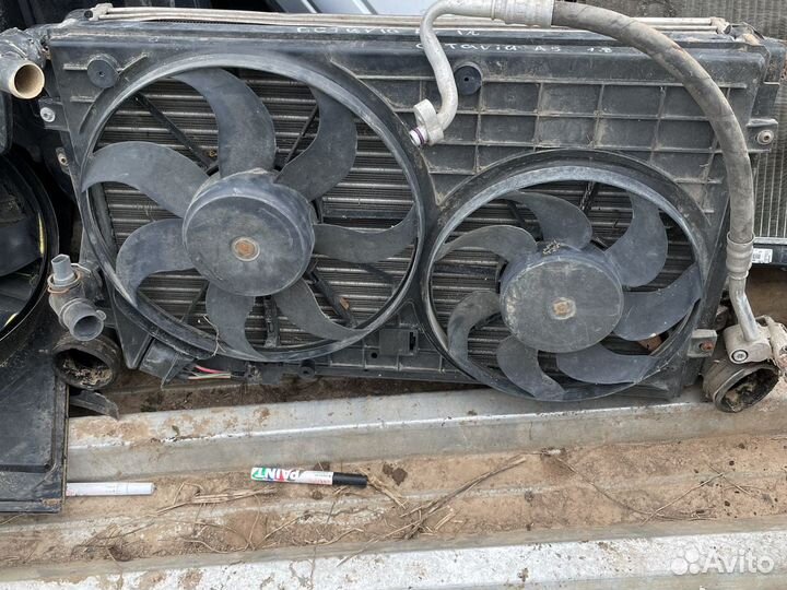 Радиатор охлаждения на skoda octavia A5