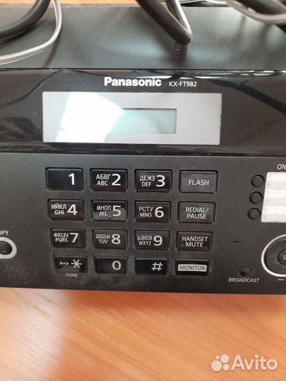 Факс panasonic KX-FT982