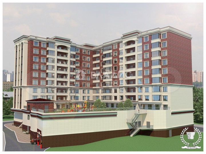 3-к. квартира, 101,1 м², 4/10 эт.