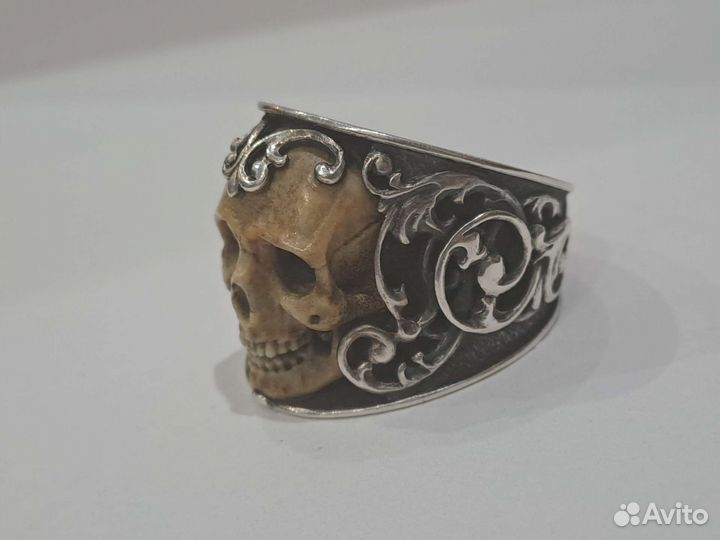 Мужской перстень серебро