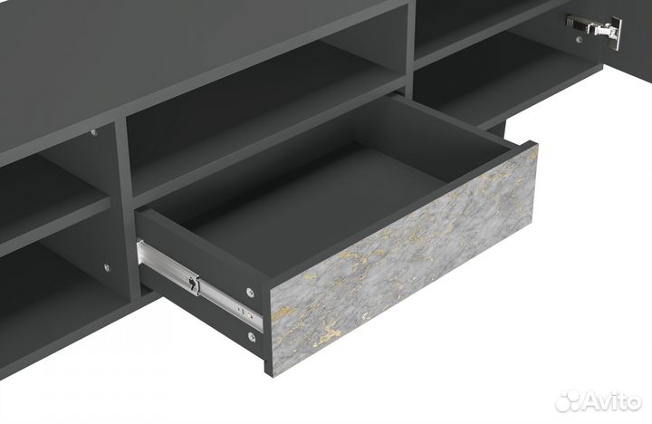 Тв-тумба T6 - Антрацит - Mariana Trench