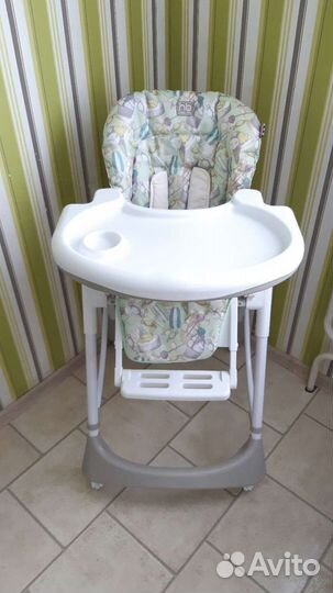 Стульчик для кормления happy baby kevin