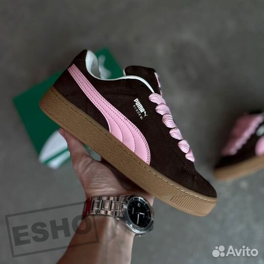 Puma Suede Classic XL Brown Pink