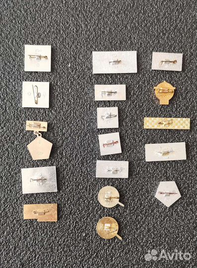Значки авиация ссср, лот