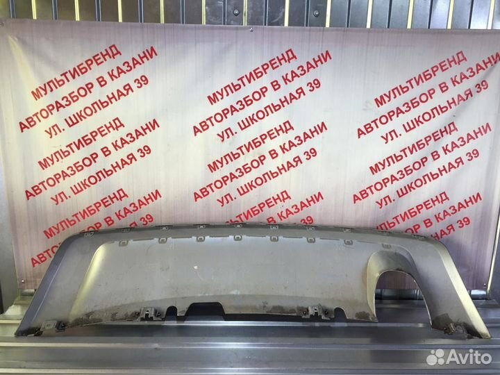 Накладка заднего бампера Ниссан Террано 3 (Д10)