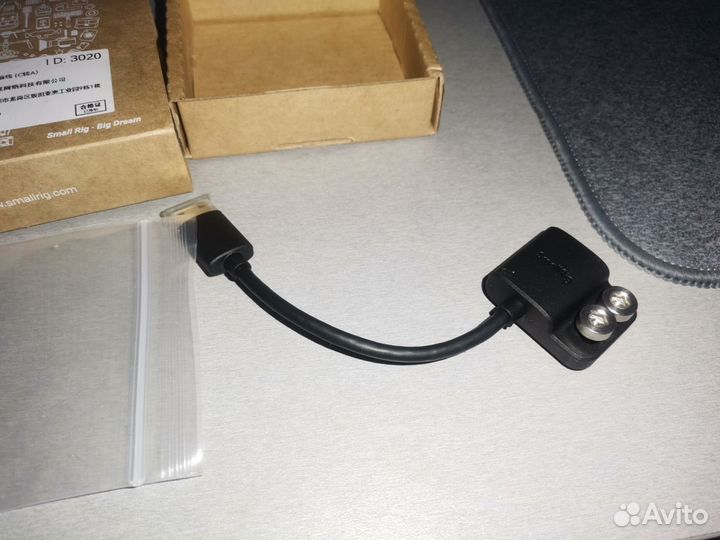 Адаптер Smallrig 3020 Ultra Slim 4k hdmi (C - A)