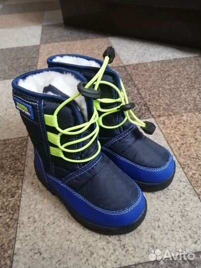Сапоги зимние для мальчика 25 размера