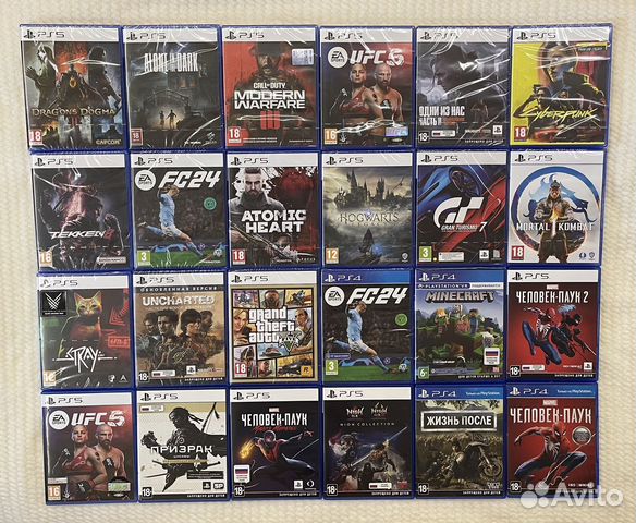 Игры на PS4/PS5 Диски PS4/PS5 купить в Москве | Электроника | Авито