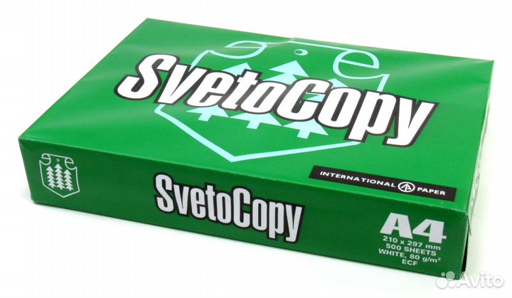 Продам бумагу A4 SvetoCopy