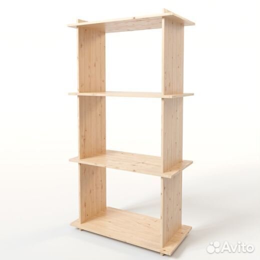 Стеллаж деревяный