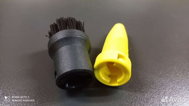 Мощное сопло и щётка к пароочистителям Karcher