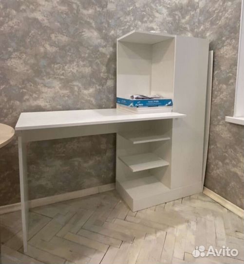 Компьютерный стол Квартет 6 белый