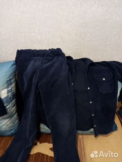 Вельветовый костюм детский