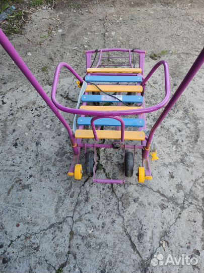 Коляска санки