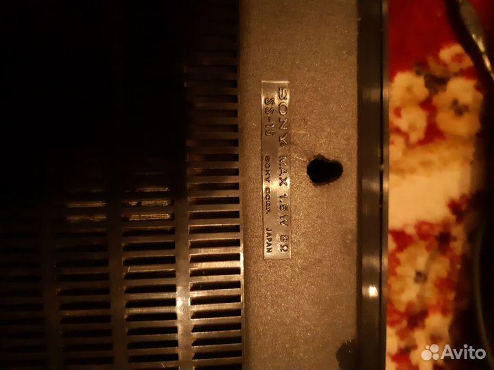 Акустические колонки Япония sony