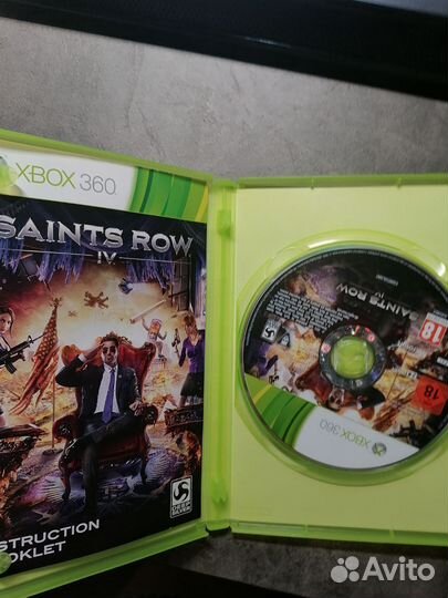 Xbox 360 Saints row 4 лицензия