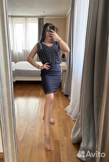 Платье новое Esprit шёлк (xs)