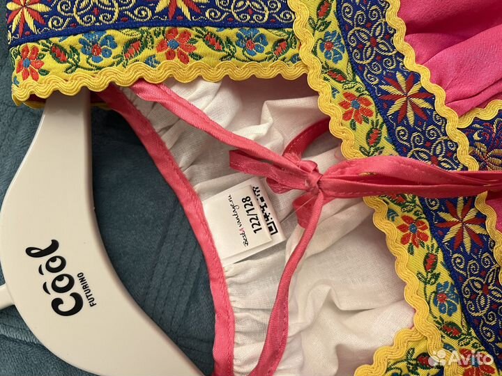 Русский народный костюм для девочки 122/128