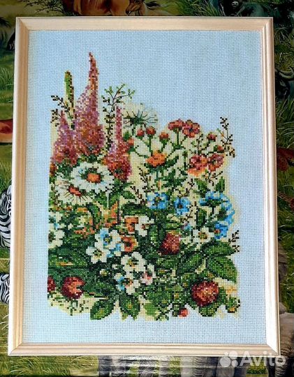 Вышивка крестиком на заказ