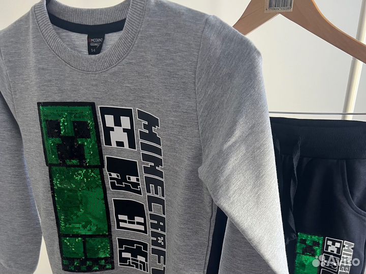 Костюм для мальчика 104-152 новый Майнкрафт