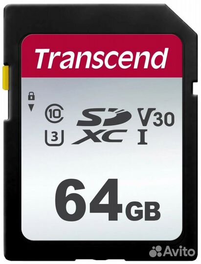 Карта памяти Transcend sdxc 64 гб