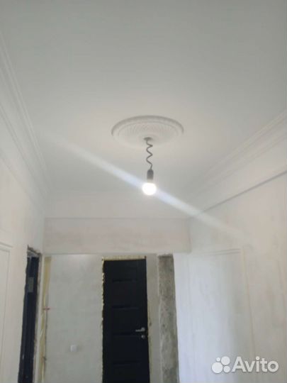 Шпаклёвка стен и потолков