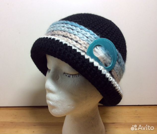 Очаровательная шляпка с пряжкой, р-р 54-57, арт181