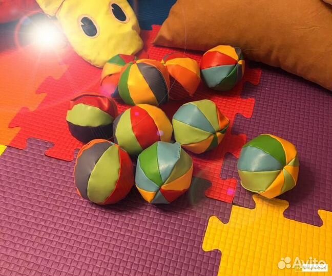 Игровой набор Мишень с 10 мячиками